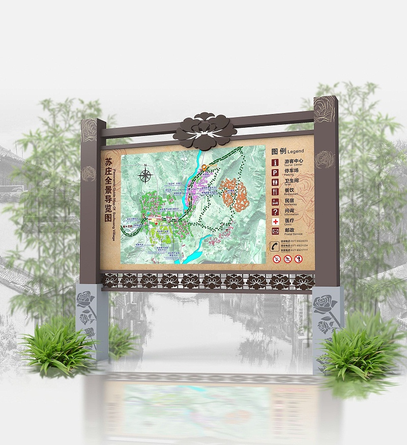景區標志標牌完善系統，全靠這幾點2