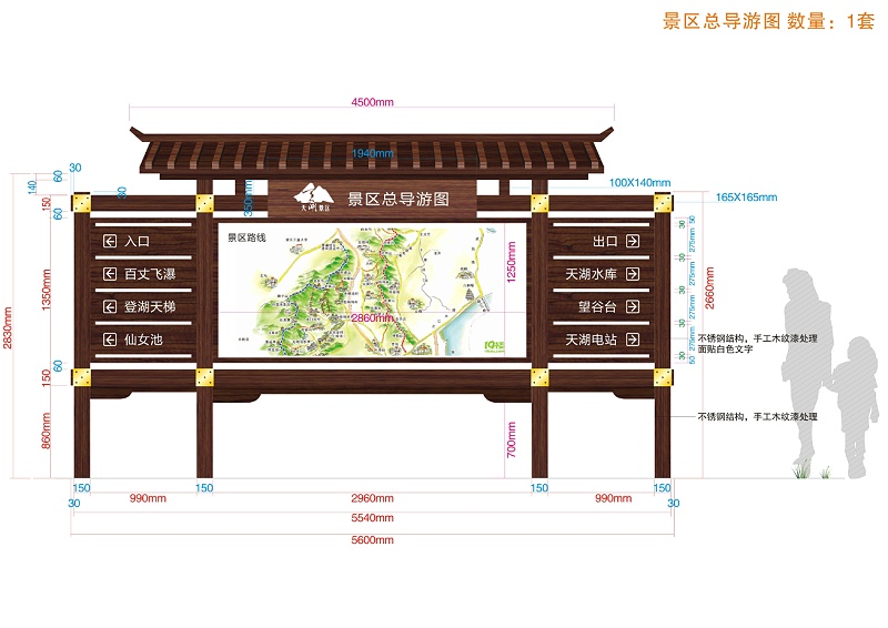 展躍LOGO細談標識牌指示牌制作3